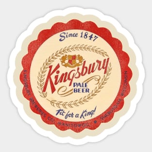 Kingsbury Beer Sticker